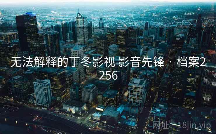 无法解释的丁冬影视 影音先锋 · 档案2256