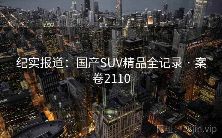 纪实报道:国产SUV精品全记录 · 案卷2110 第1张 纪实报道:国产SUV精品全记录 · 案卷2110 第1张